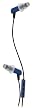 Etymotic ER23-HF3-COBALT HF3 In-Ear Headset with 3-Button Remote Control for iPod, iPhone, iPad (Cobalt)