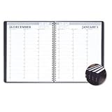 HOUSE OF DOOLITTLE / HOD27292 / Professional Weekly/Monthly Planner, 12 Month, One Week/Spread, 8-1/2 x 11, BK / Sold as 1 EA