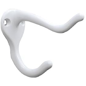 <b>Brainerd #69290 White Coat/Hat Hook</b>