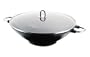 Bodum Chambord 37cm/14.5 inch Cast Iron Wok with Glass Lid
