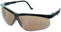 Uvex (UVXS3203) Genesis Glasses Black Frame Mirrored Lens