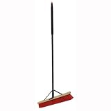 Broom 24X58-Steel Handle W/Foam Comfort Grip
