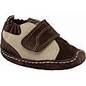 Infant Boys' Stride Rite Pea Pod Stage1 - Brown Suede