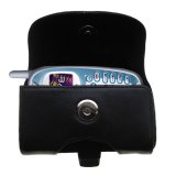 Horizontal Leather Case with Belt Clip / Loop for the Kyocera K9 RAVE