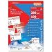 Decadry Deluxe Business Cards Snap-back Inkjet Smooth-edged 