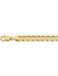 10.5mm Concave Curb Chain 20"