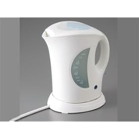 【クリックで詳細表示】カンサイ 1.0L電気湯沸しケトル KK-710(W) ホワイト