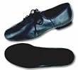 Adult's Black Full Sole Jazz Shoes