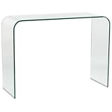 Zuo Mecca Tempered Glass Console Table