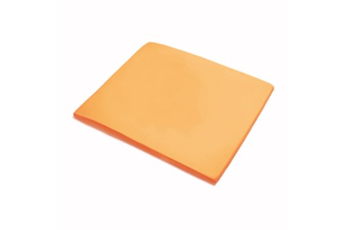 Baby Boum 75 x 95cm Cotton Rich Jersey Sheet for Travel Cot (Jaffa Orange)