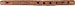 CasaPercussion Rosewood Flute, Hand-Carved