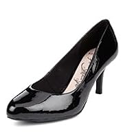 Wide Fit Stiletto Mid Heel Court Shoes