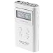 Sangean America White Pocket AM/FM Receiver