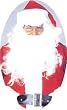 Santa Claus Costume Beard and Wig Set