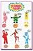 Yo Gabba Gabba (Grid) Framed TV Poster Print - 24" X 36"