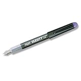 Varsity Disposable Fountain Pen, Medium Point, Black Barrel/Purple Ink PIL90008