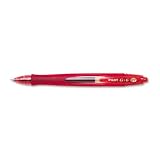 Pilot® G6 Gel Retractable Roller Ball Pen, Red Ink, Fine, 0.70mm