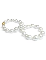 12 x 16mm baroque Australian south sea cultured pearl neckace 18"
