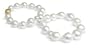 12 x 16mm baroque Australian south sea cultured pearl neckace 18"