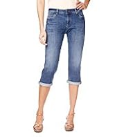 Indigo Collection Cropped Boyfriend Denim Jeans