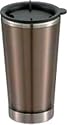 クリア フタ付ダブルカップ 240ml (ブラック) M-1115