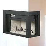 Majestic B36RA Designer 36 Corner Wood Fireplace Designer 36 Right Corner Radiant Wood Burning Fireplace - B36RA
