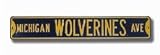 Authentic Street Signs Michigan Wolverines Ave Street Sign