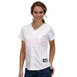 Minnesota Twins Women's White and Pink Fashion Home Replica Jersey