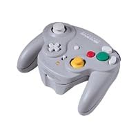 Gamecube Wavebird Wireless Controller Grey, Silver, Compatible with Wii