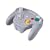 Gamecube Wavebird Wireless Controller Grey, Silver, Compatible with Wii
