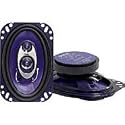 PYLE PL463BL 4-Inch x 6-Inch 240 Watt Three-Way Speakers