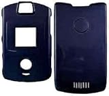Navy Blue - Motorola RAZR V3 V3c V3m Hard Case - Protective Faceplate Cover