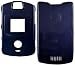 Navy Blue - Motorola RAZR V3 V3c V3m Hard Case - Protective Faceplate Cover