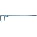 Mitutoyo 534 Series Vernier Caliper, Steel, Inch/Metric, Nib Style, Long Jaw, For Inside Measurements
