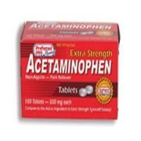 Acetamin Tablets Extra Strength 500Mg - 100 Ea