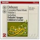 Debussy : Oeuvres pour piano, Volume 1