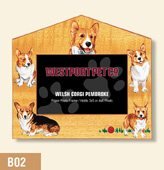 Welsh Corgi Dog House Frame 4x6 or 3x5 Pictures