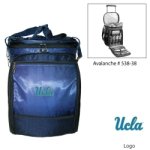 UCLA Bruins NCAA Avalanche Picnic Cooler on Wheels (Navy) (Embroidered Logo)