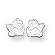 Sterling Silver Angel Mini Earrings