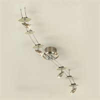 Eglo 87602A Drive, Nickel, 4-Light Track Light Fixture by Eglo