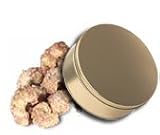 1 and 1/2 lb Bavarian Style Cinnamon Roasted Cashews Tin - Gold