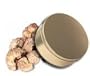 1 and 1/2 lb Bavarian Style Cinnamon Roasted Cashews Tin - Gold