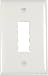 Tools & Hardware : Pass & Seymour #TPDC2WV White 2 Port Wall Plate