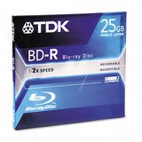 TDK48697 - Blu-Ray BD-R Recordable DVD Disc