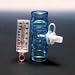 Hudson Thermometer W/Tee Adapter Combines #1635 Therm And#1648 Aerosol Tee Connector - Model 1637