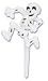 Glow in the Dark Skeleton Pick - Plastic Puffy Cupcake Decorating Topper