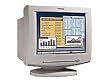 Toshiba Tekbright 500V - Display - CRT - 15" - 1280 x 1024 / 60 Hz - 0.28 mm - speakers - white