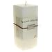 Stamford Naturale Square Pillar Candle (Jasmine)