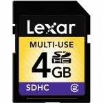 Lexar エントリーSDHCカード 4GB LSD4GBACJPの画像