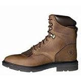 Ariat Mens 8 Impact Work Boots Tumble Tan by Ariat